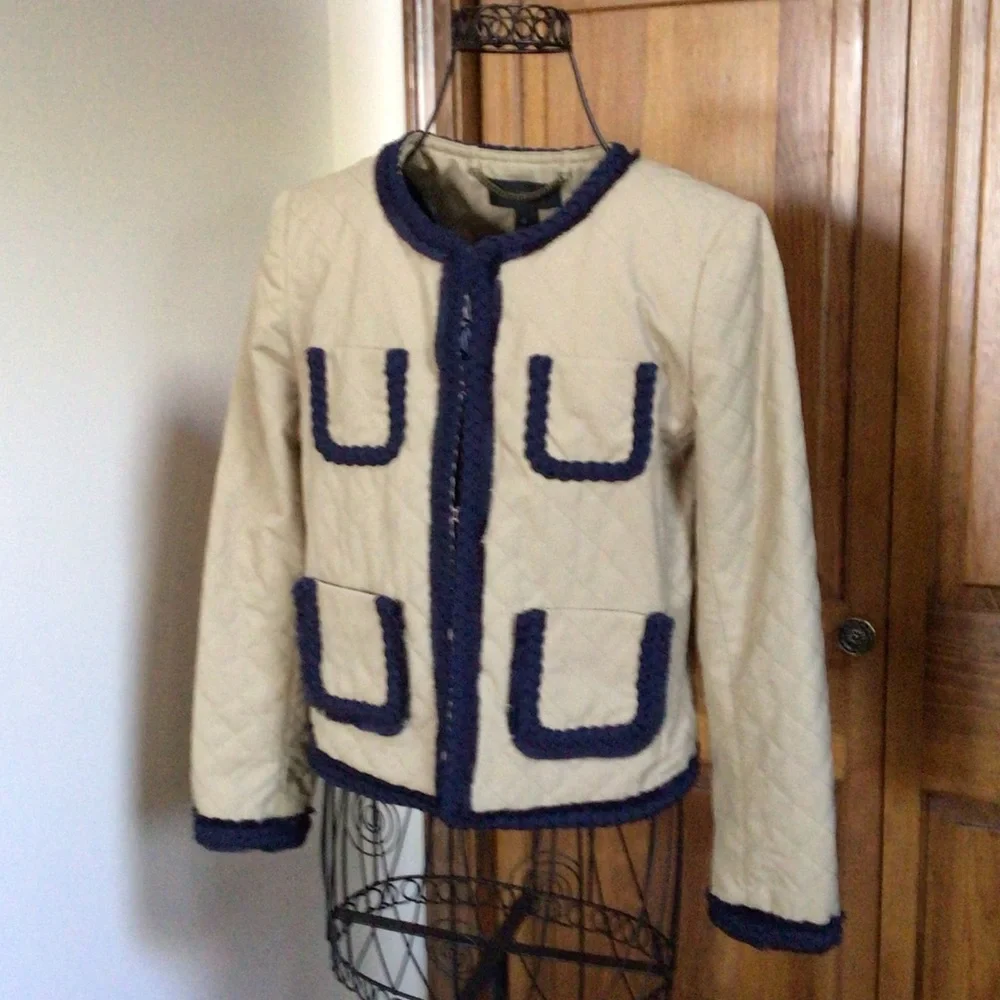 J Crew Quilted Safari jacket - Picture 2 of 10